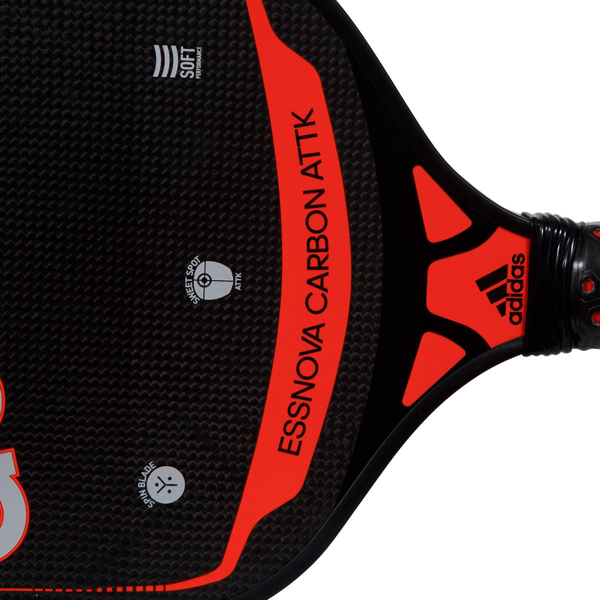 Adidas Pickleball Essnova Carbon ATTK Pickleball Racket