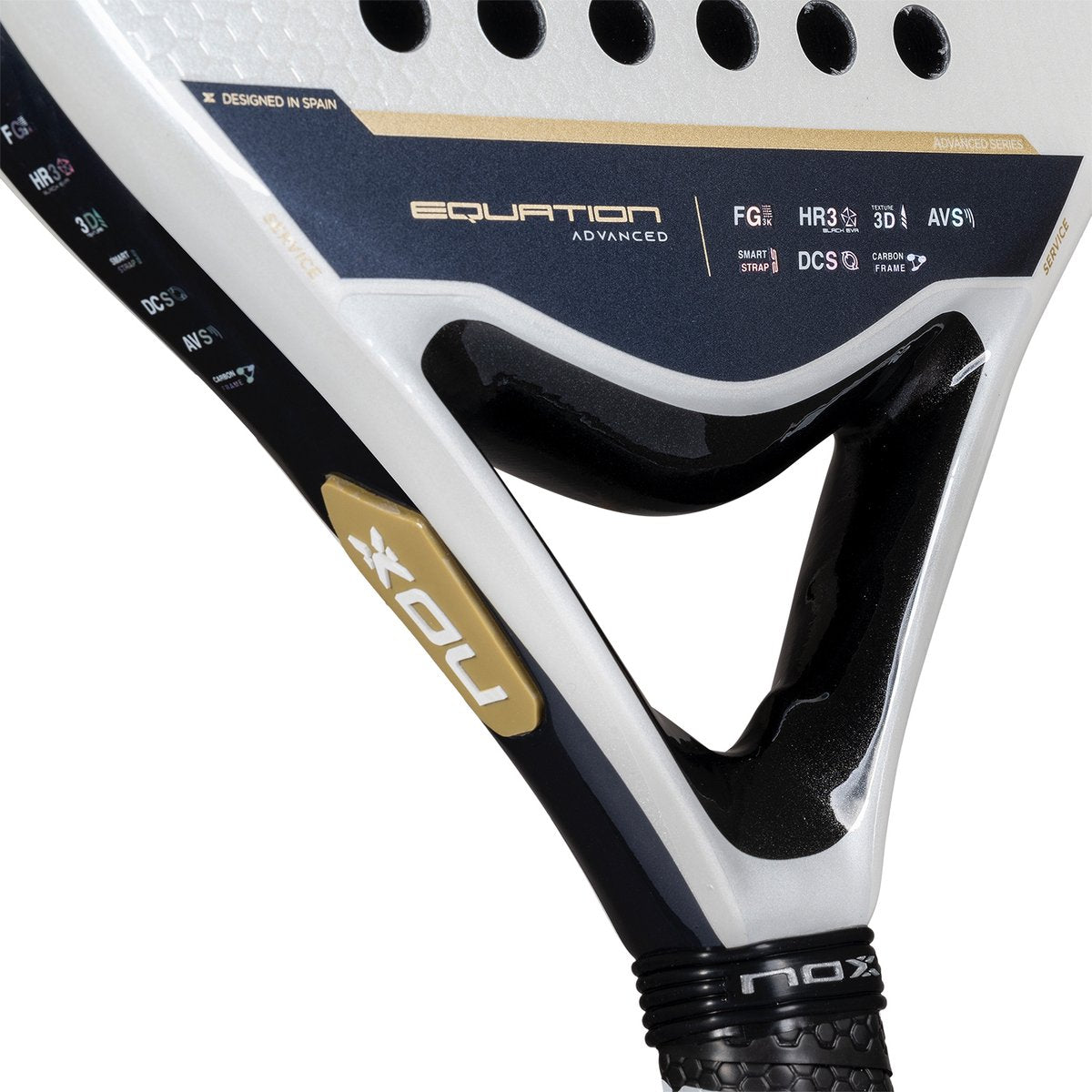 Nox Equation Advanced 3K Padel Racket 2025