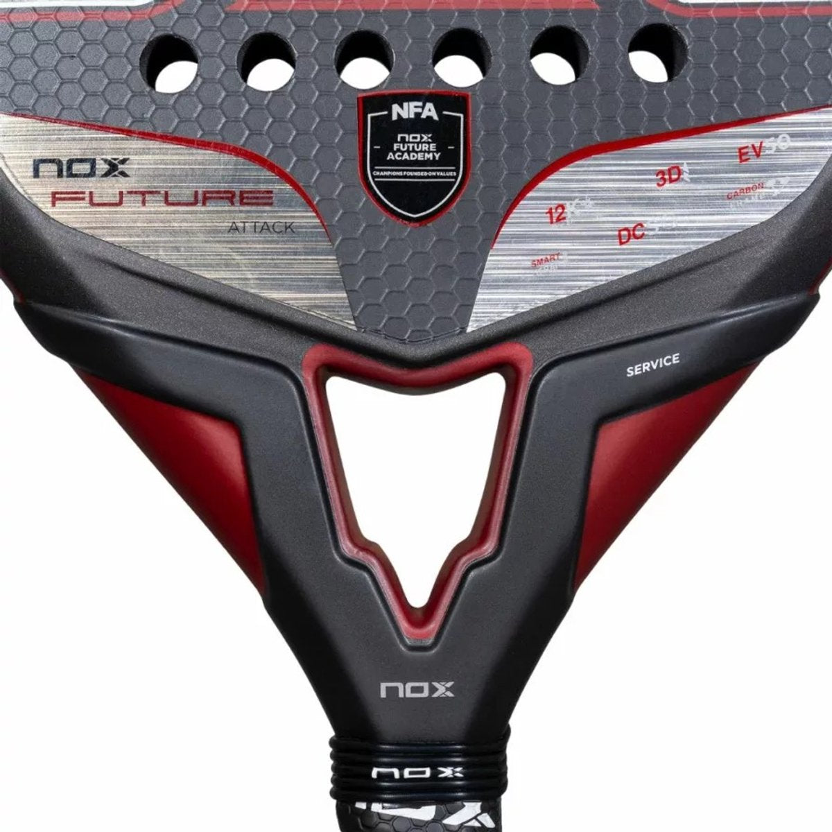 Nox Future Attack 12K Alum Padel Racket 2025