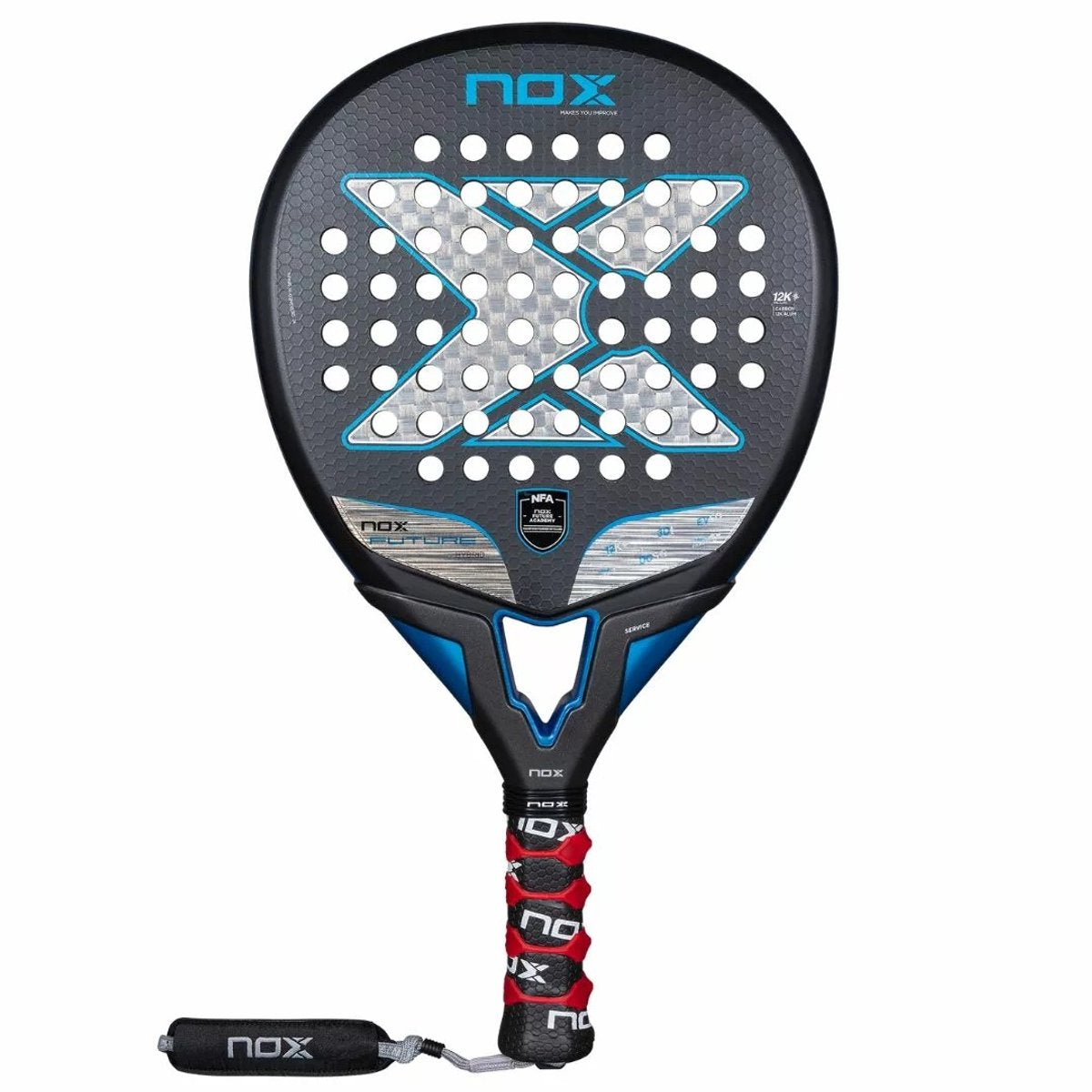 Nox Future Hybrid 12K Alum Padel Racket 2025