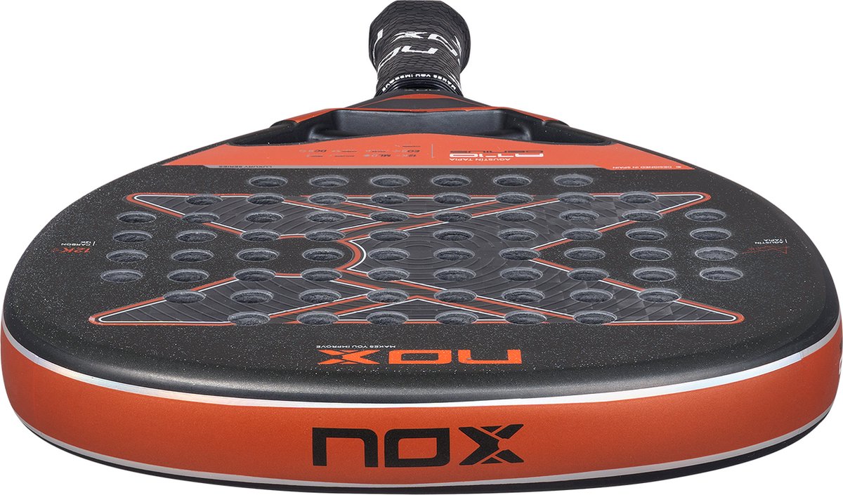 Nox AT10 Genius Attack 12K Padel Racket By Agustin Tapia 2025