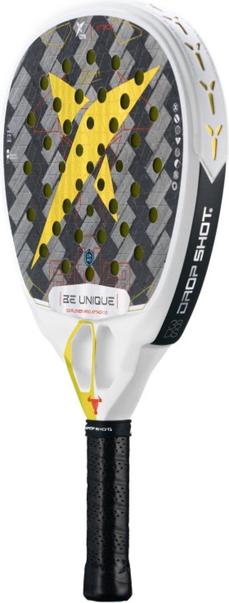 Drop Shot Explorer Pro Attack 1.0 Padel Racket 2025