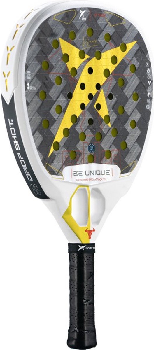 Drop Shot Explorer Pro Attack 1.0 Padel Racket 2025