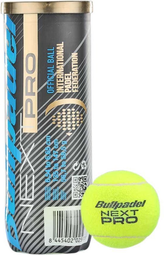 Bullpadel BP FIP Next Pro Padel Ballen