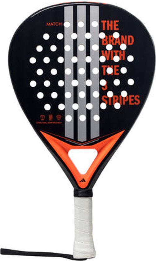 Adidas Match 3.4 Padel Racket 2025 - Zwart