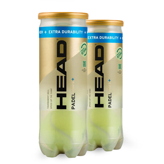 2 Blikken Head Pro S+ Padel Ballen