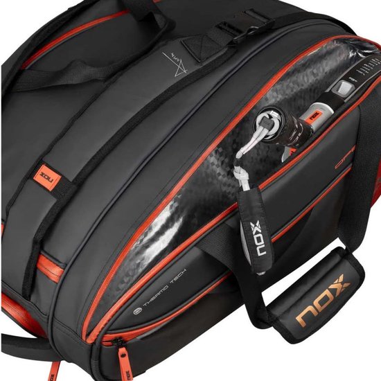 NOX Open Series rackettas (Zwart/Oranje) - 2024
