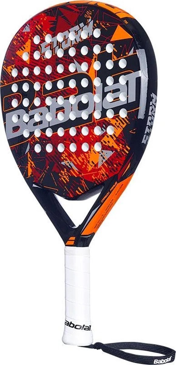 Babolat Storm Teardrop 2021 padelracket Zwart Oranje