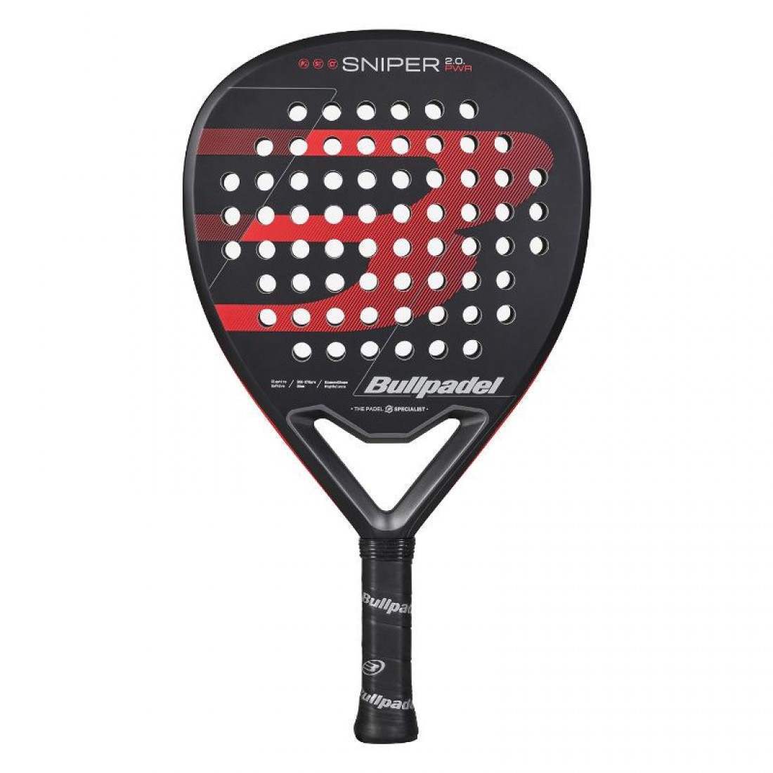 Bullpadel Sniper 2.0 Power Negro 2026 Padel Racket