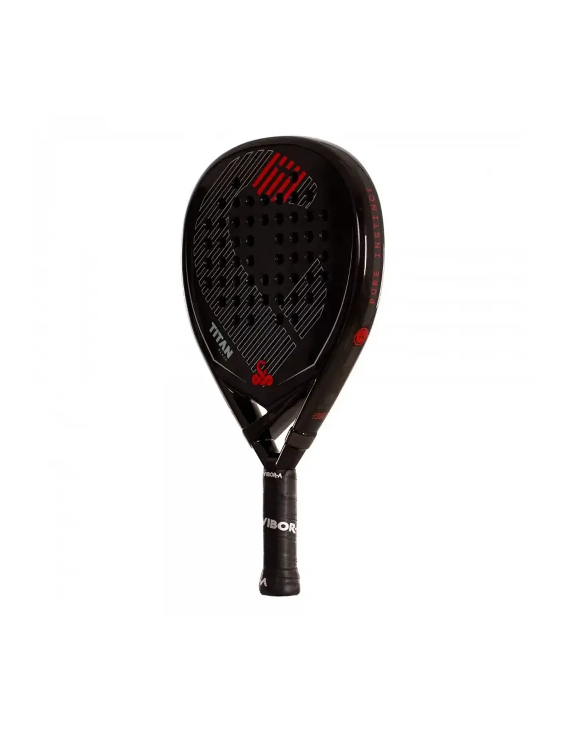 Vibor-A Titan 15K Black Twill Padel Racket