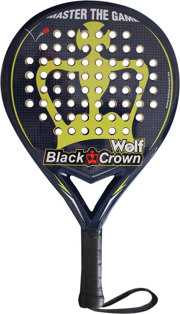 Black Crown Wolf Padel Racket