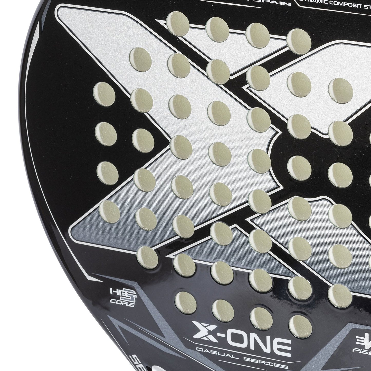 Nox X-One Casual Padel Racket Zwart