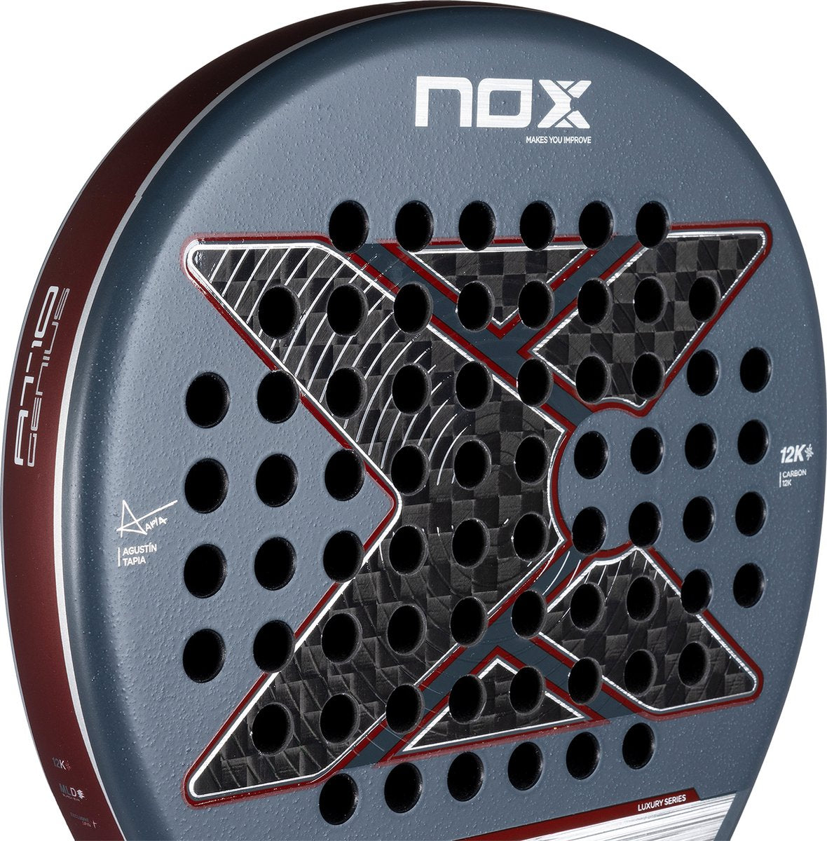 Nox AT10 Genius 12K Padel Racket By Agustin Tapia 2025