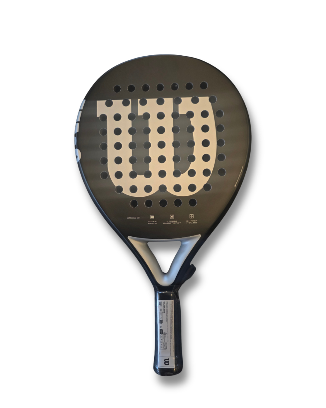 Wilson Elevate BLK/SIL 2 Padel Racket
