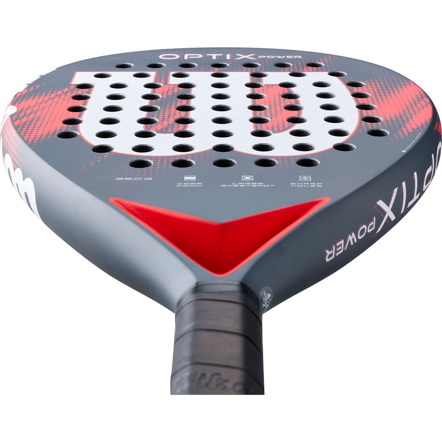 Wilson Optix V2 Power Red 2 Padel Racket