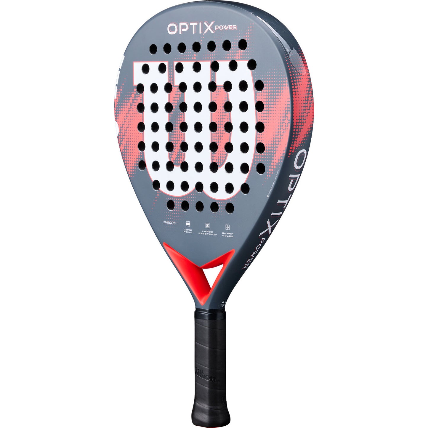 Wilson Optix V2 Power Red 2 Padel Racket