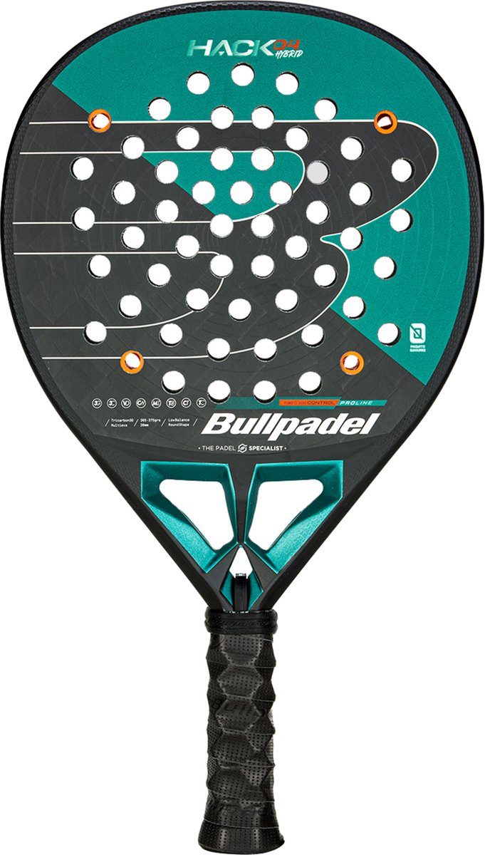 Bullpadel Hack 04 Hybrid Padel Racket 2025 "Paquito Navarro"