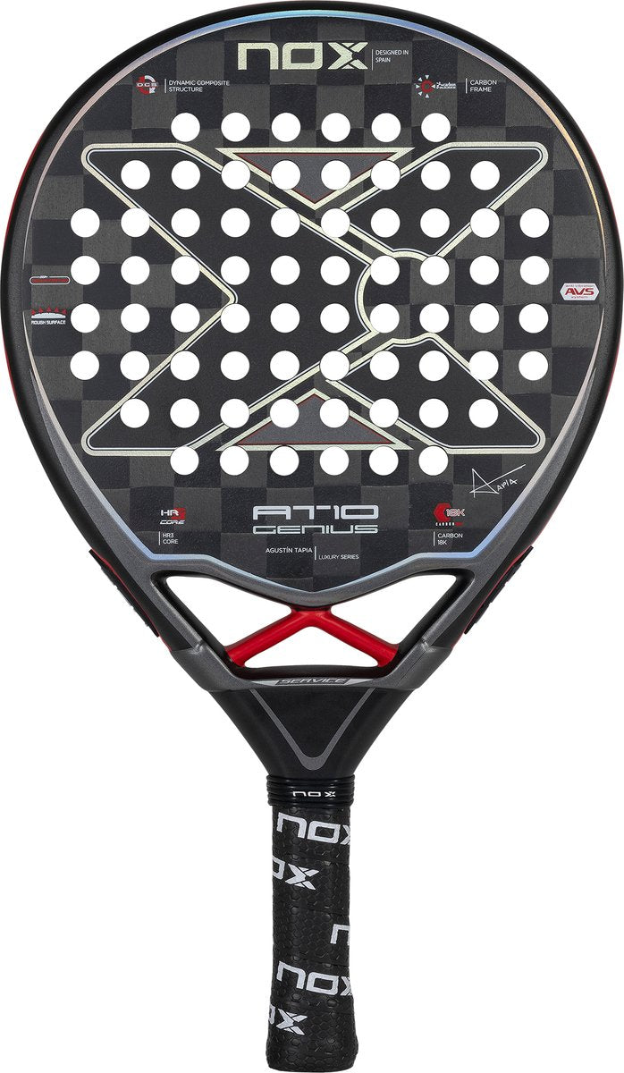 Nox AT10 Luxury Genius 18K 2023 By Augustín Tapia Padel Racket