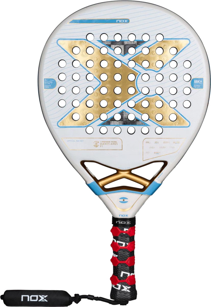Nox AT10 Luxury Genius 18K Alum Buenos Aires Limited Edition Padel Racket