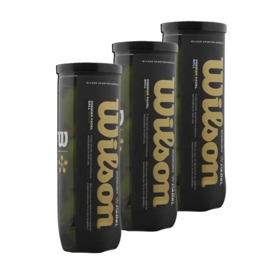 Wilson Premier Padel Speed Padel Ballen 3 blikken van 3 ballen