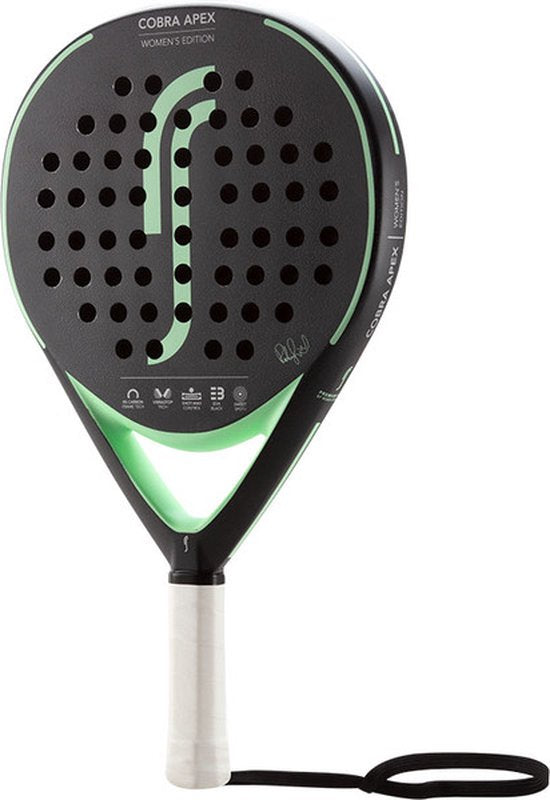 RS Padel Dames- Cobra Apex - Zwart Lime Padel Racket