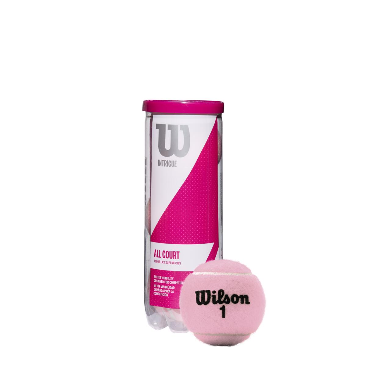 Wilson Intrigue Pink All-Court Tennis Ballen