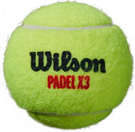 Wilson Padel X3 Padelballen 3 stuks