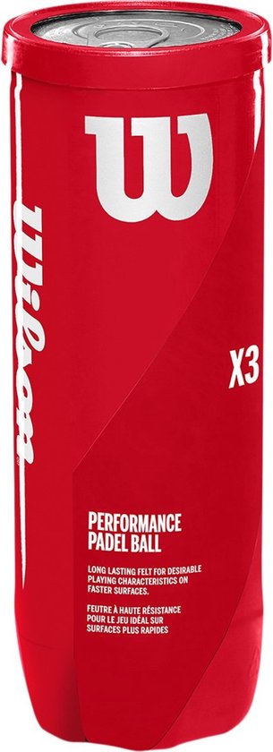 Wilson Padel X3 Padelballen