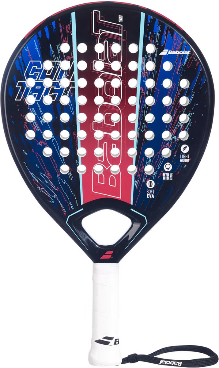 Padel Racket Babolat Contact Blue Multicolour PadelPatron.nl