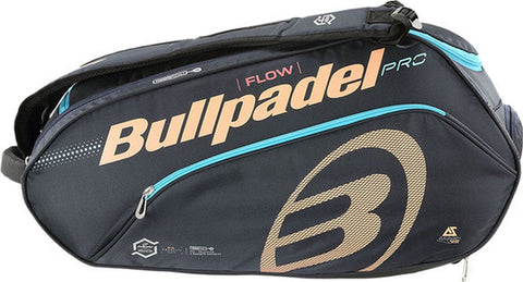 Bullpadel BPP-22006 Flow - padel -padelbag -zwart -lichtblauw