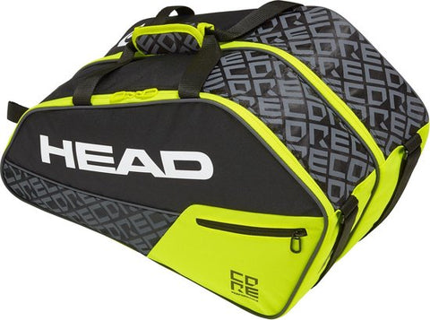 Head Padel Tas Zwart/Neon/Geel