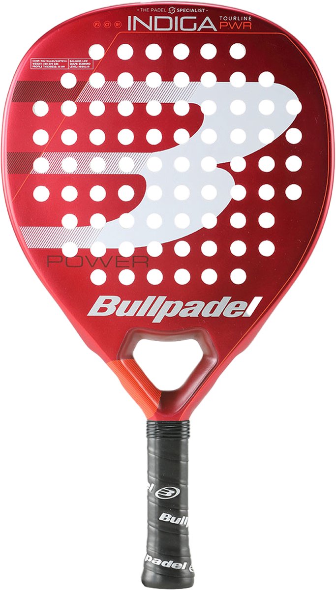 Bullpadel Indiga PWR 24 Rood