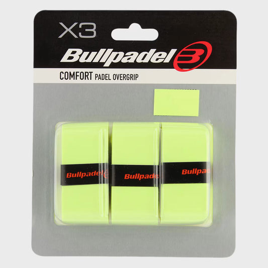 Bullpadel Comfort Overgrip Neon Geel