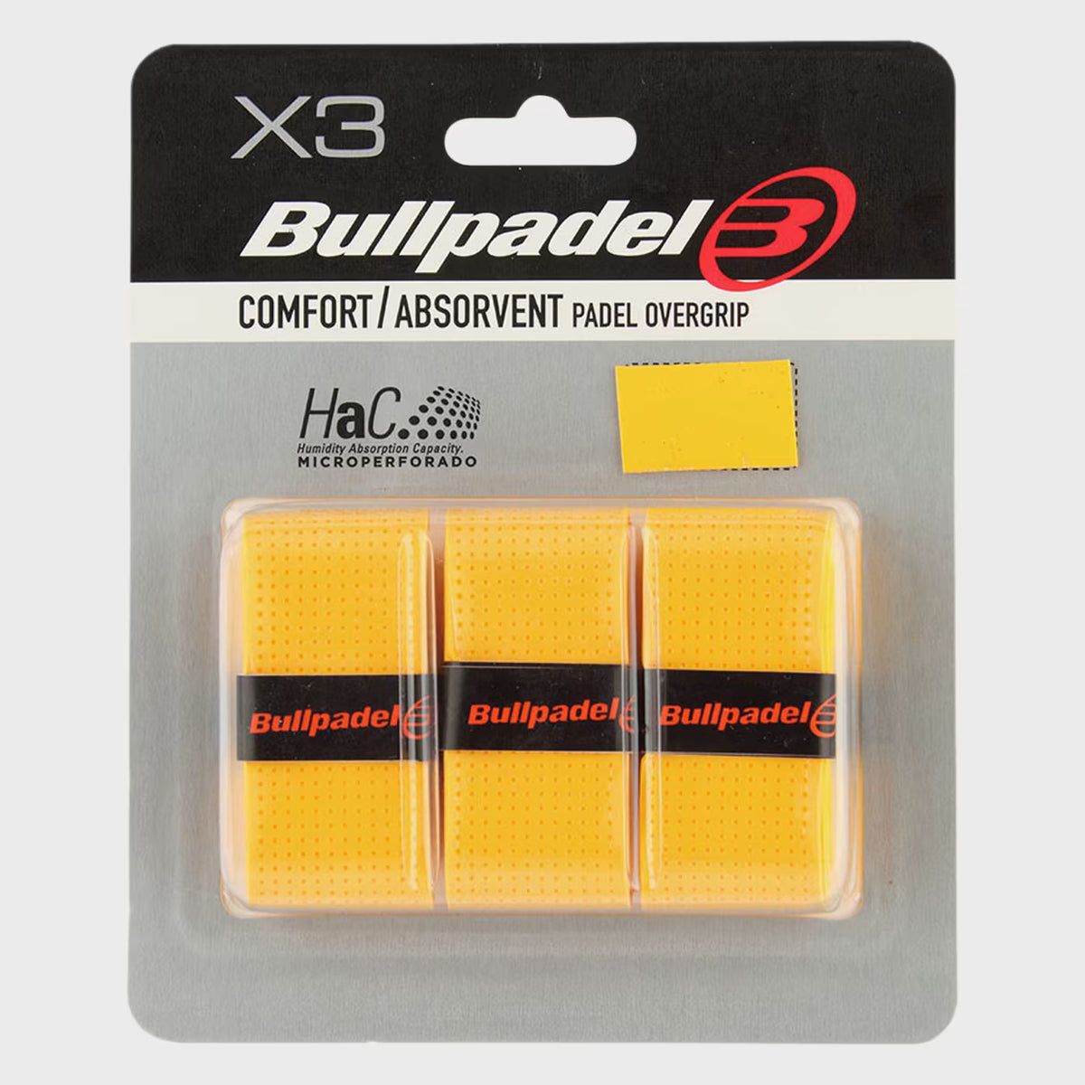 Bullpadel Comfort Overgrip Geel