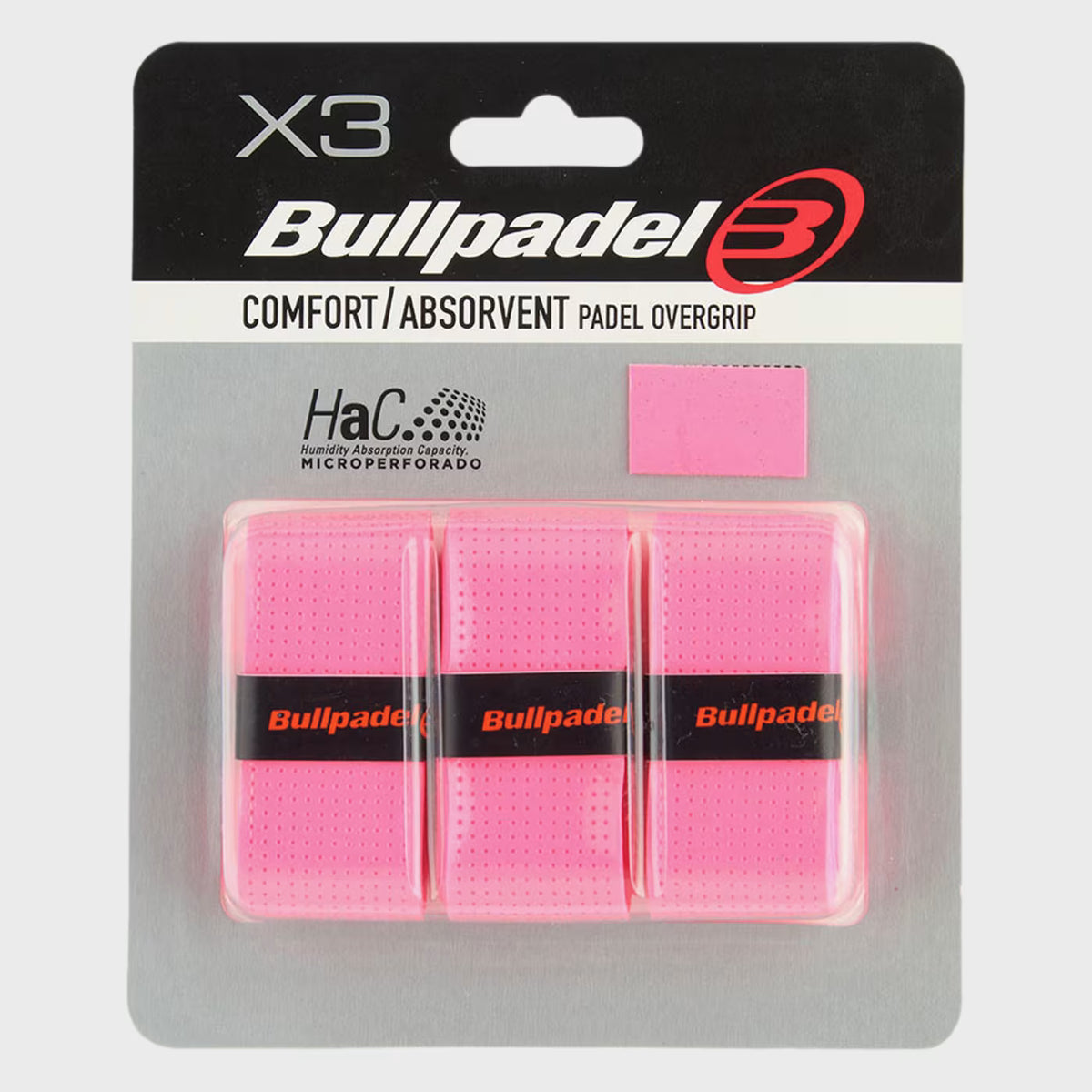 Bullpadel Comfort Overgrip Roze