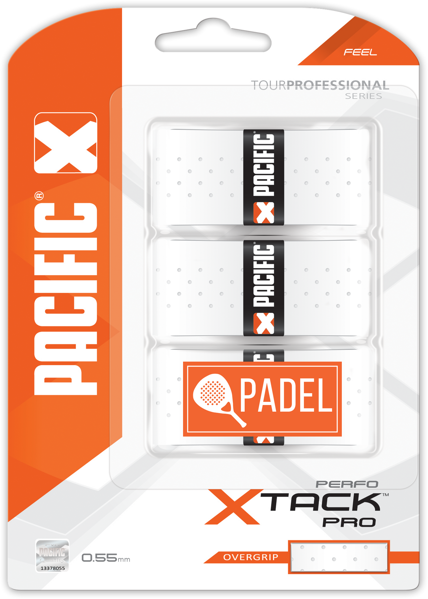 Pacific X Tack Pro Perfo Overgrip Wit