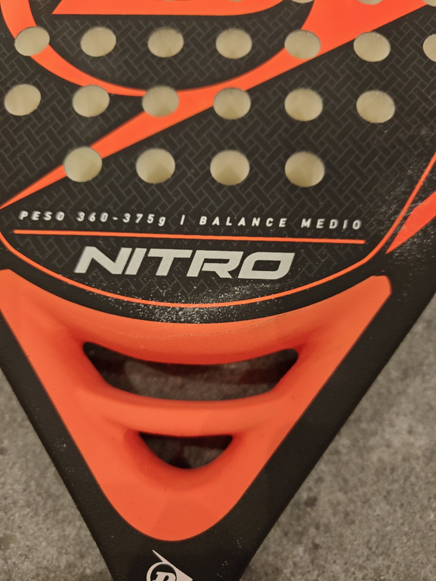 Dunlop Nitro Orange Padel Racket [Outlet]