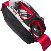 Wilson Bela Super Tour V3 Racket Bag Black/Red