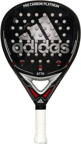 Adidas Pro Carbon Platinum ATTK Padel Racket