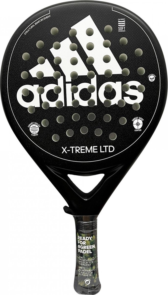 Adidas X-Treme LTD Zwart/Wit Padel Racket