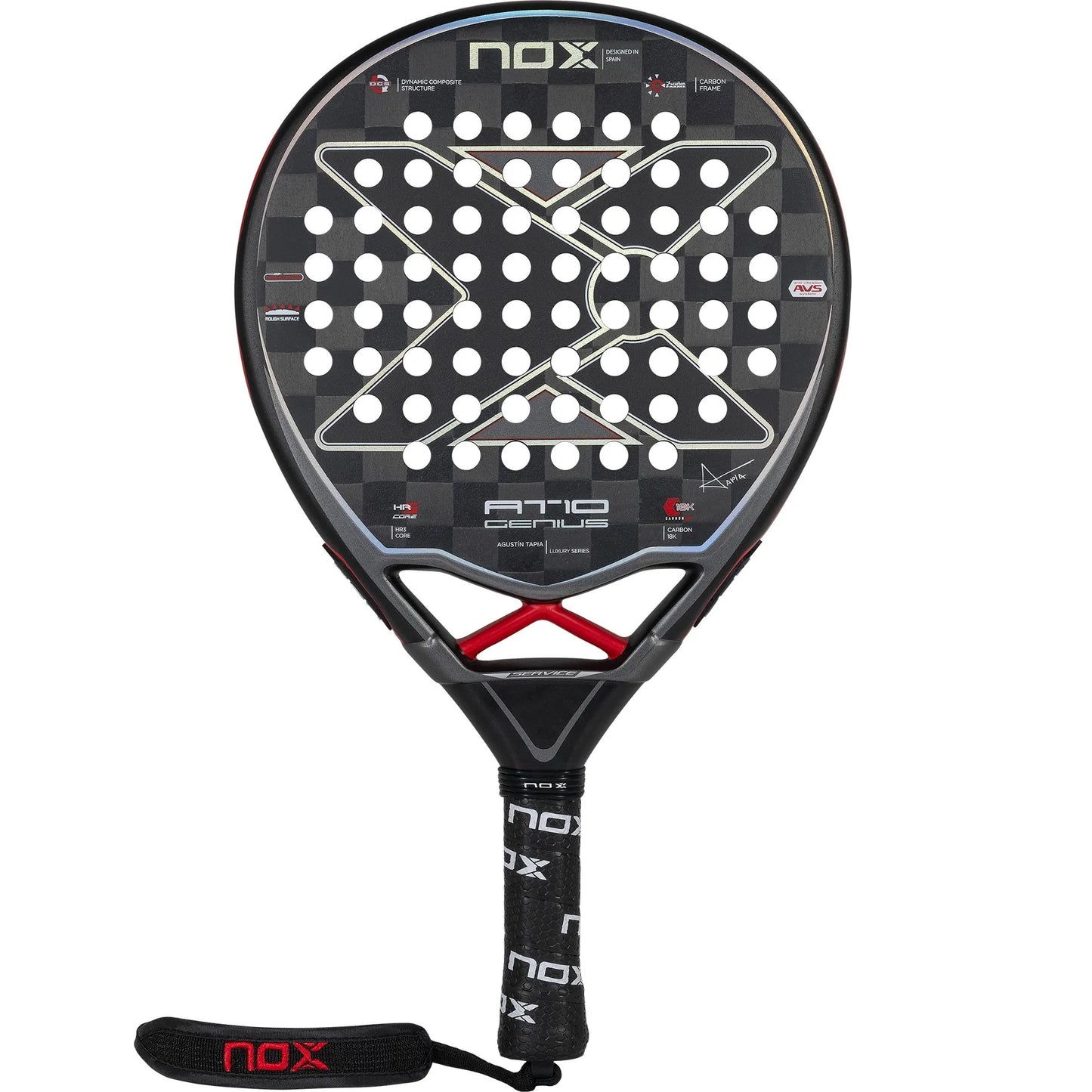 Nox AT10 Luxury Genius 18K 2023 By Augustín Tapia Padel Racket