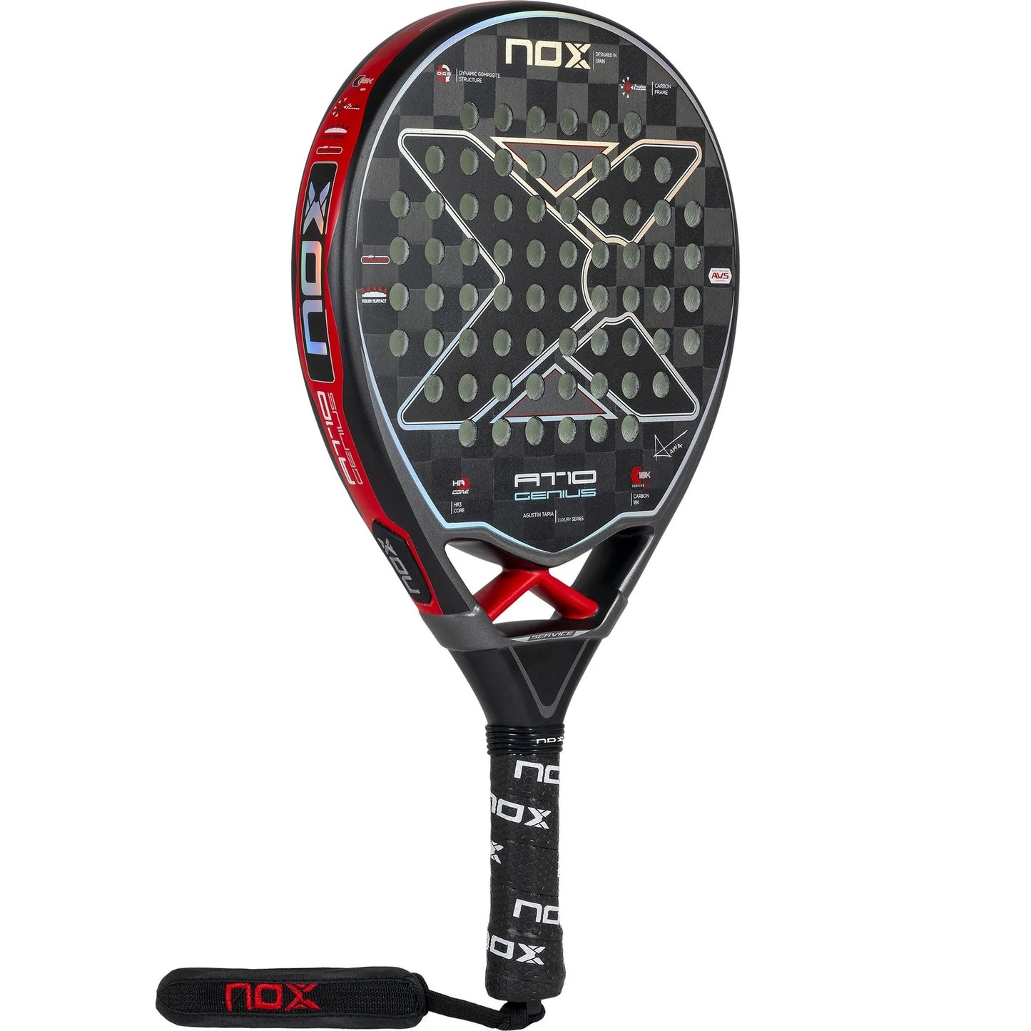 Nox AT10 Luxury Genius 18K 2023 By Augustín Tapia Padel Racket